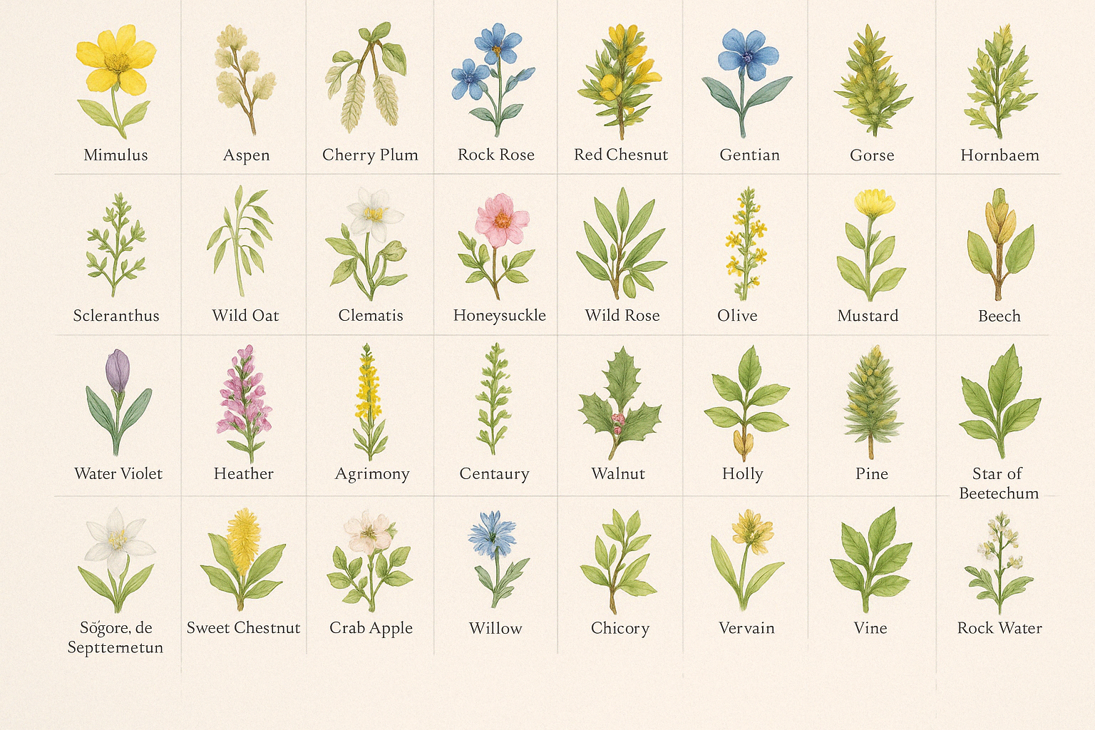 fleur de bach signification