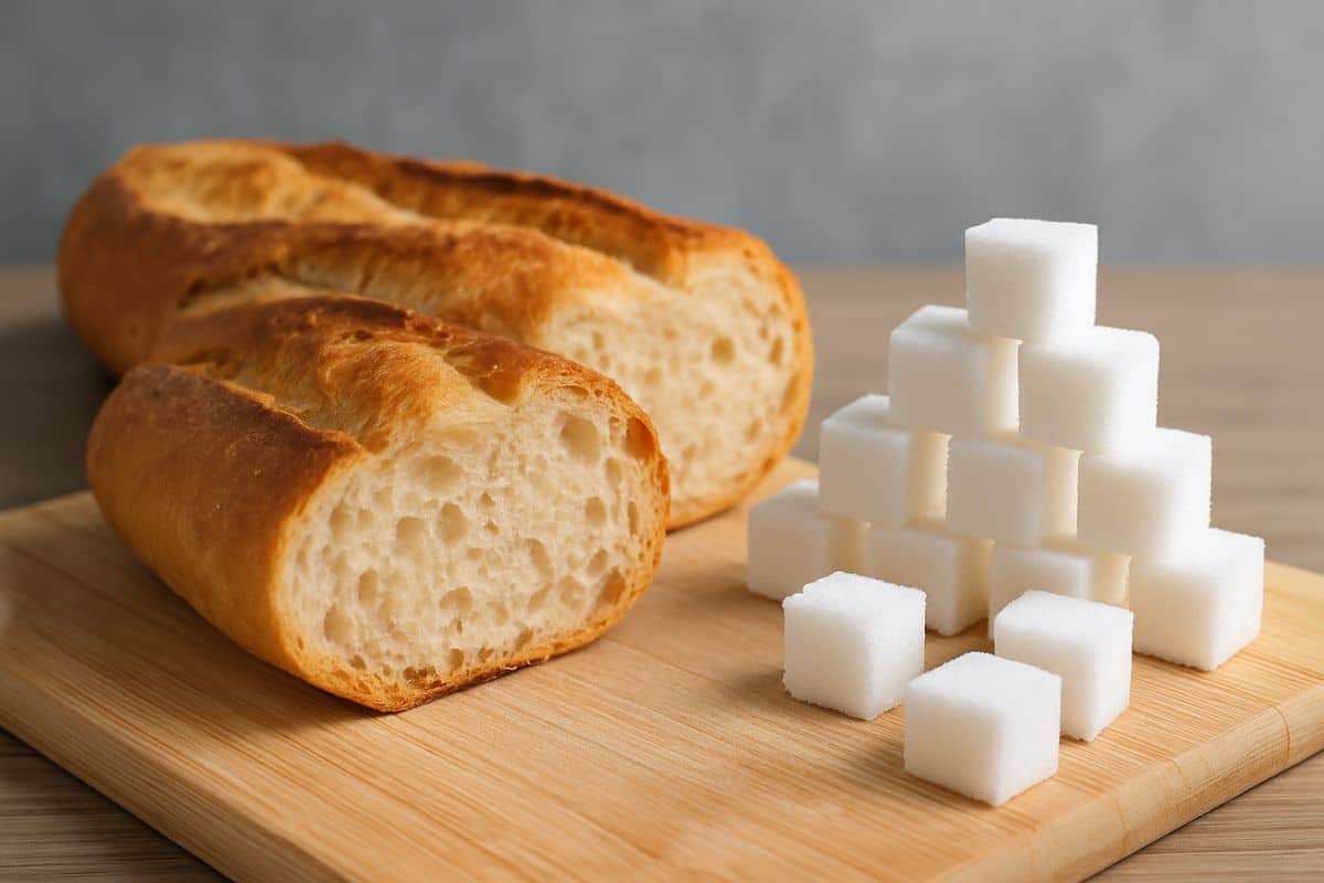 pain 25 morceaux sucre