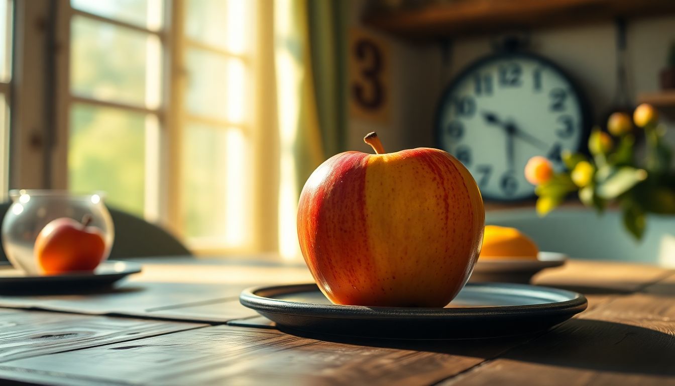 Quel est le meilleur moment pour manger une pomme ?