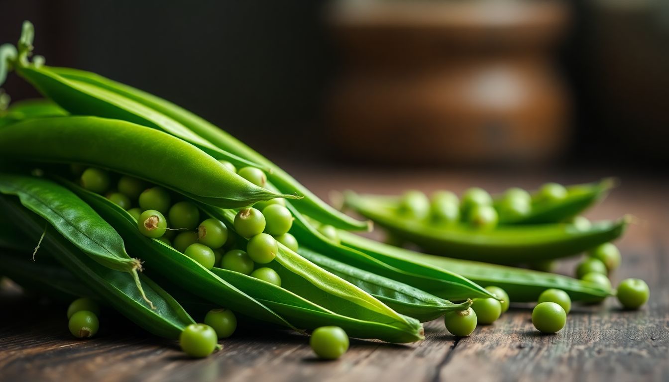 Petits pois verts qui cachent des pouvoirs notionnels que même les nutritionnistes ignorent