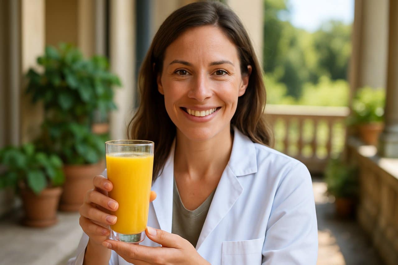 La boisson anti-inflammatoire d'une nutritionniste
