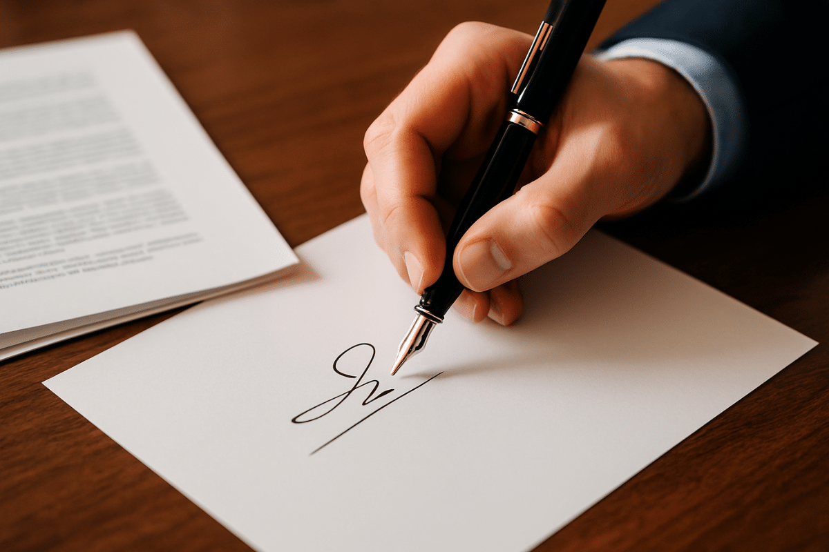 Majuscules, soulignement, taille… Ce détail dans votre signature en dit long sur vous