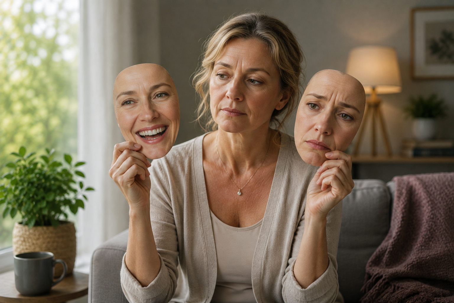 Saute d'humeur et ménopause