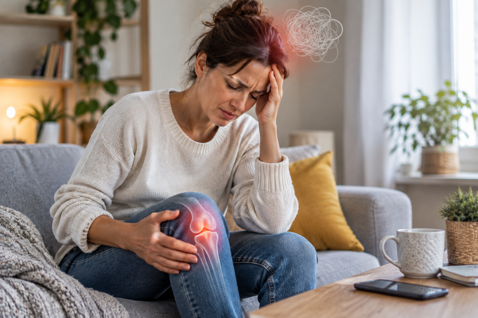 Stress et crise d'arthrose